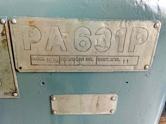 Oznaka ma&scaron;ine