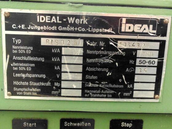 Tehnički podaci ma&scaron;ine