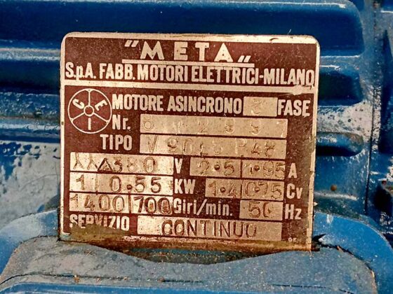 Motor tech data