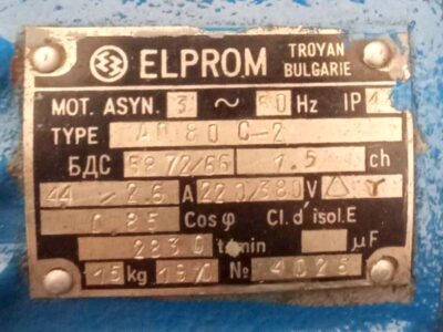 Motor tech data
